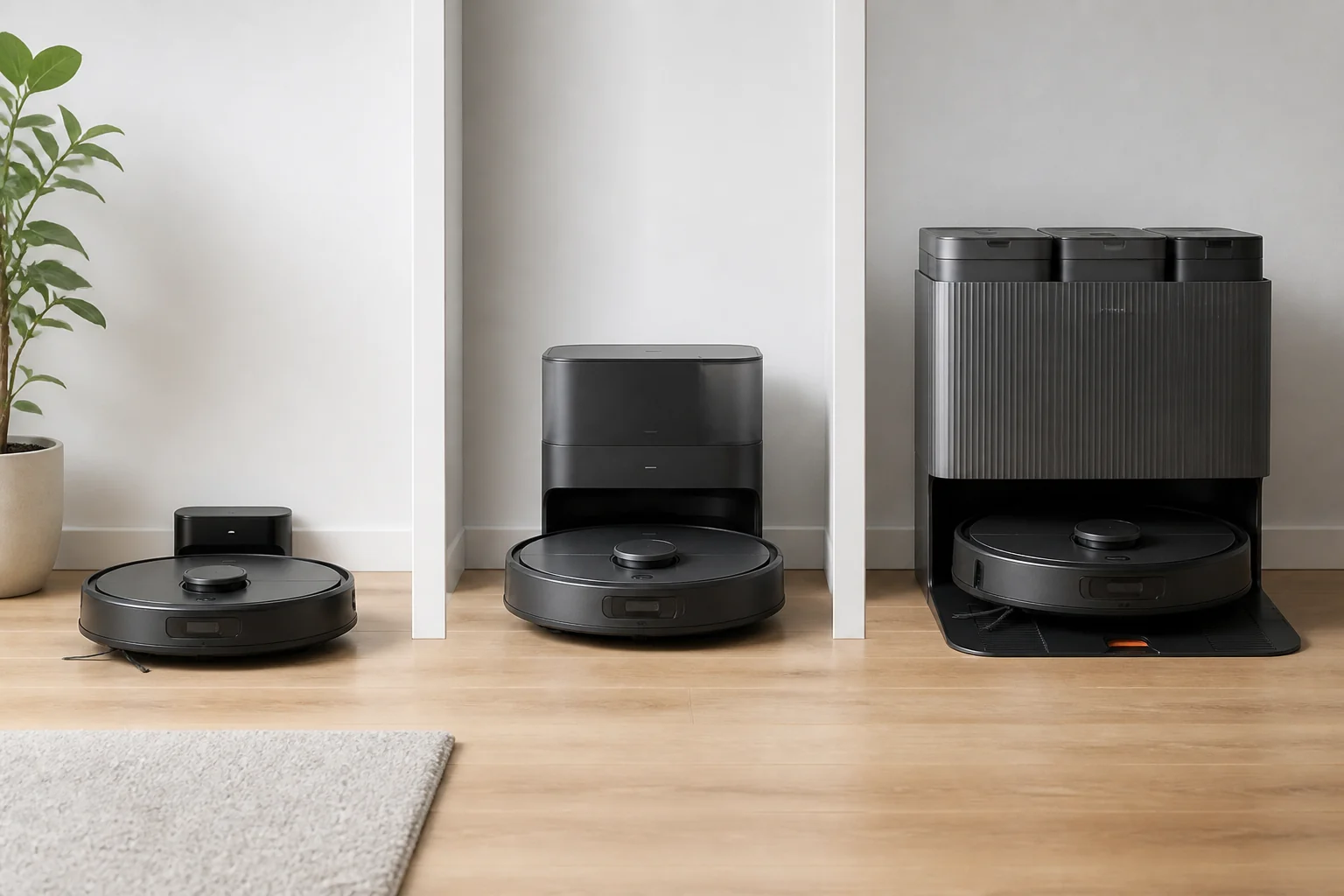 Chọn robot hút bụi theo ngân sách: từ 5 đến 20 triệu