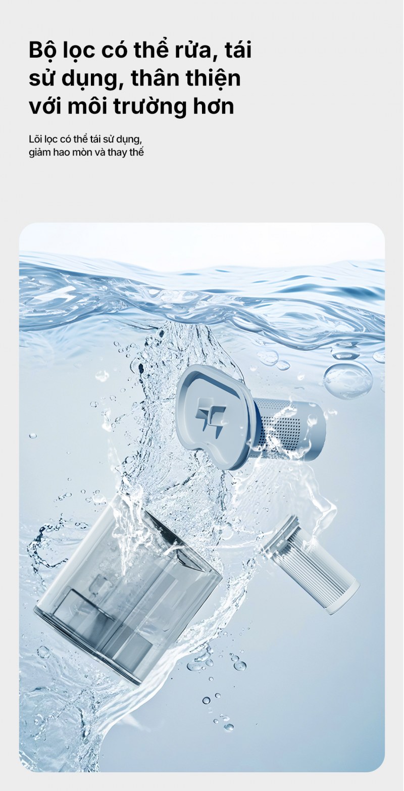 AQUA ASM-Y201(W) - Một lịch làm sạch theo vùng thay vì đi ngẫu nhiên