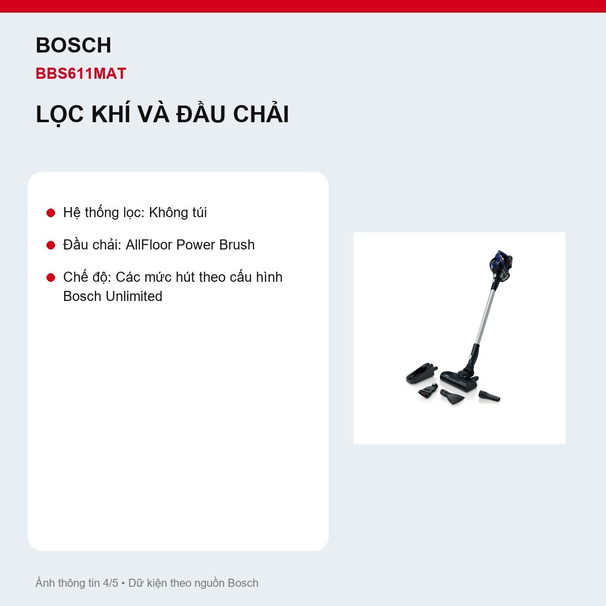 Phụ kiện nội thất Bosch BBS611MAT