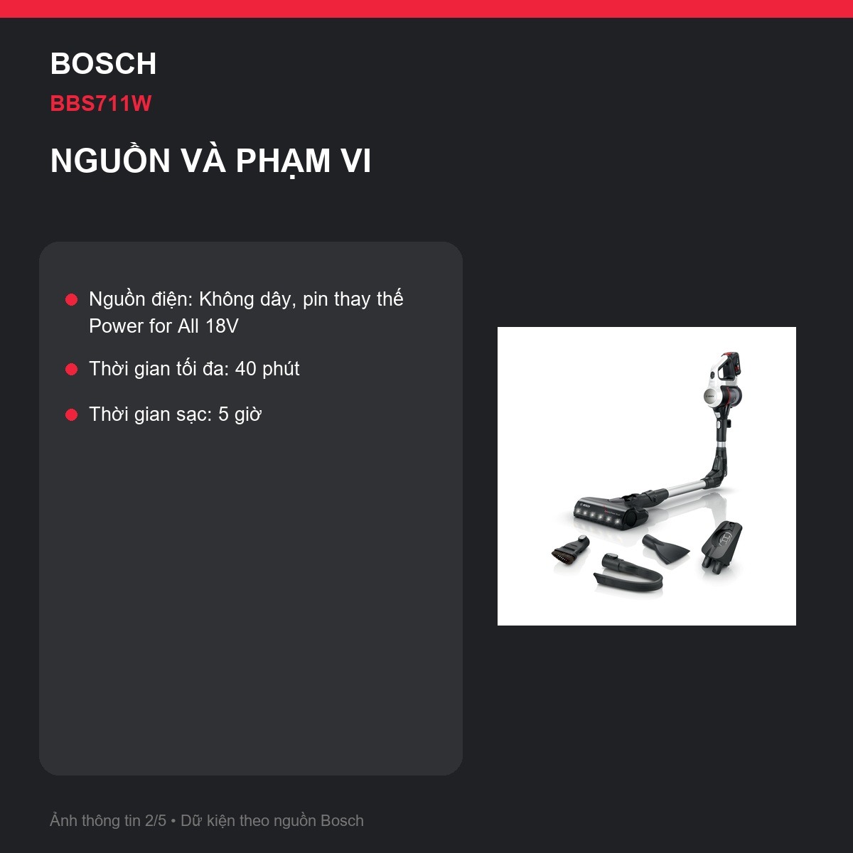 Flex Tube Bosch BBS711W