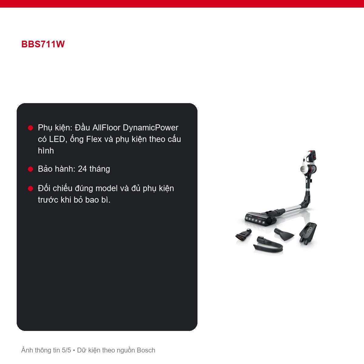 Hộp bụi Bosch BBS711W