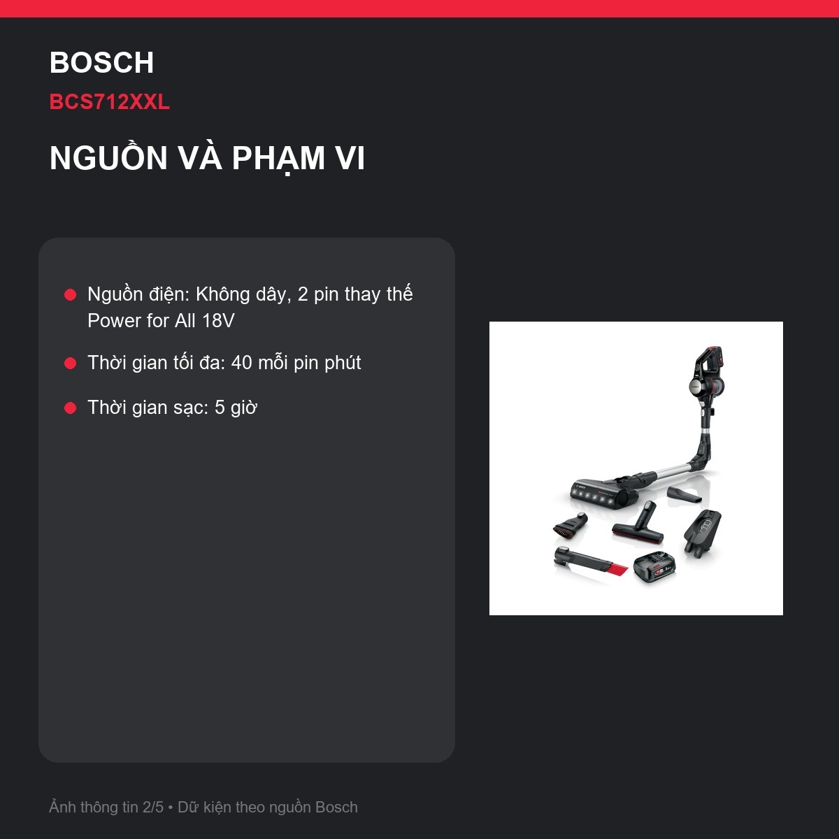 Đầu AllFloor DynamicPower Bosch BCS712XXL