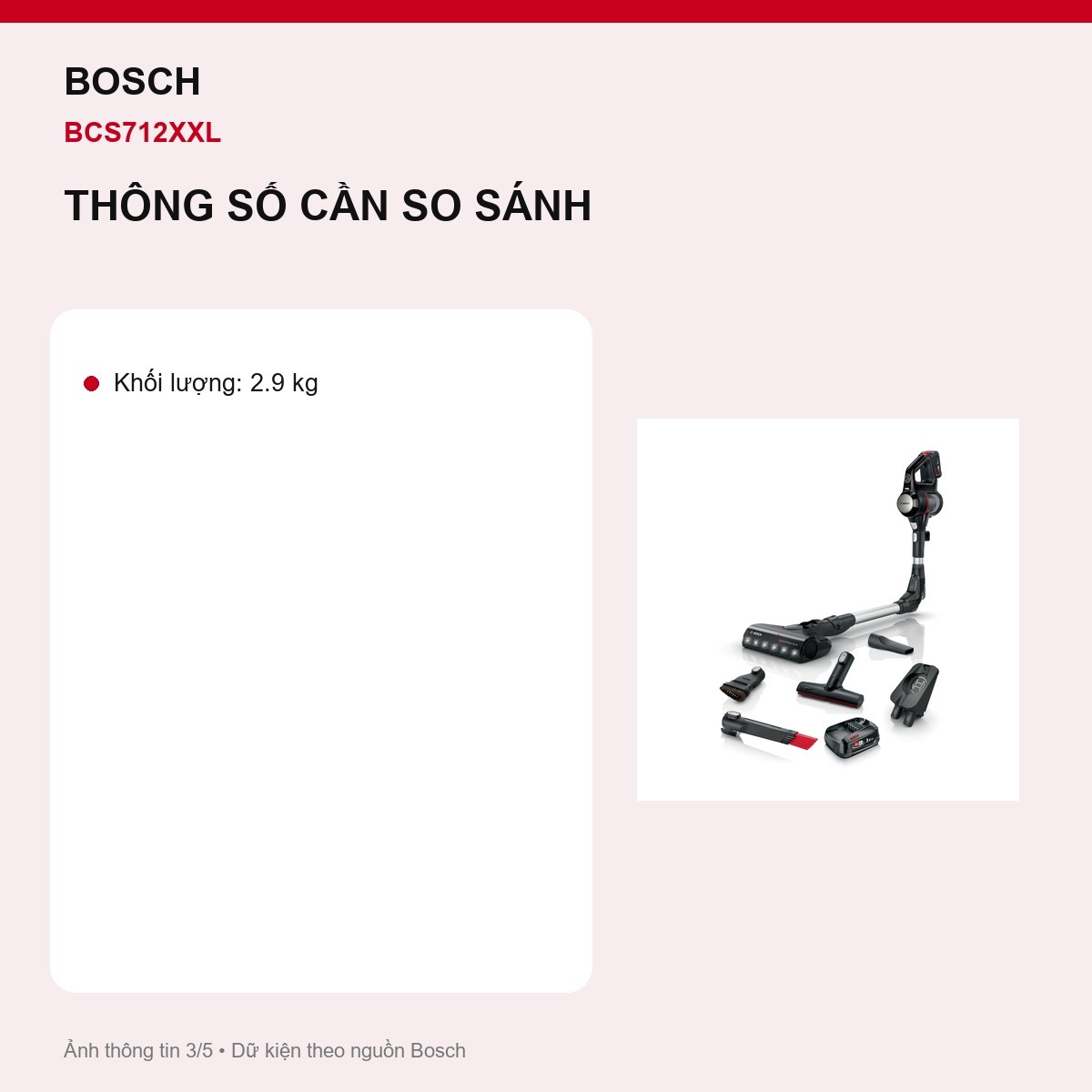 Flex Tube Bosch BCS712XXL