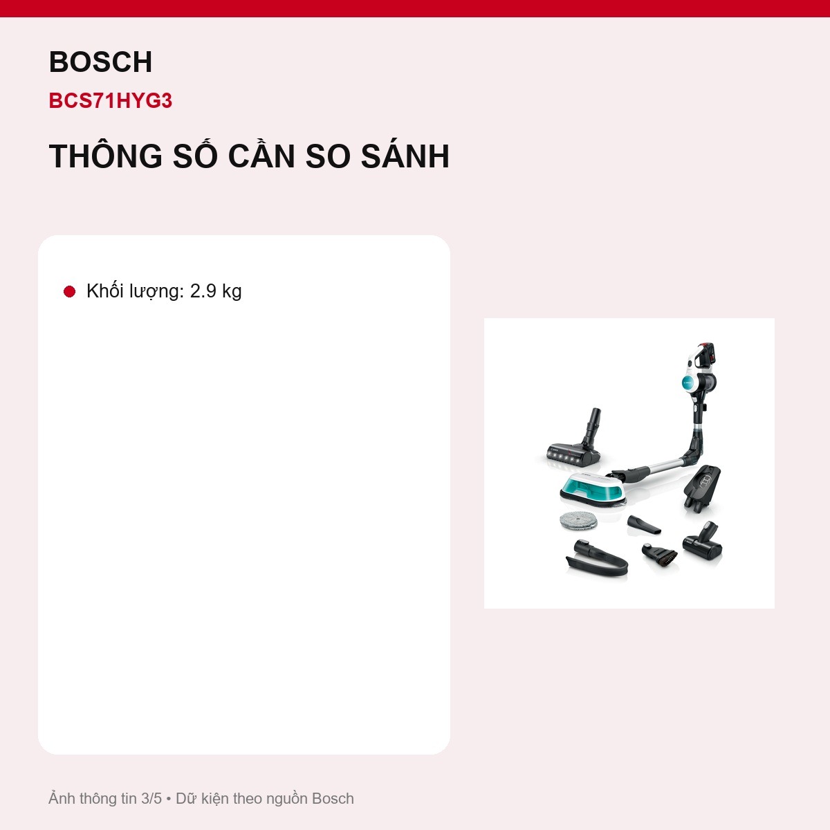 Đầu DynamicAqua Bosch BCS71HYG3