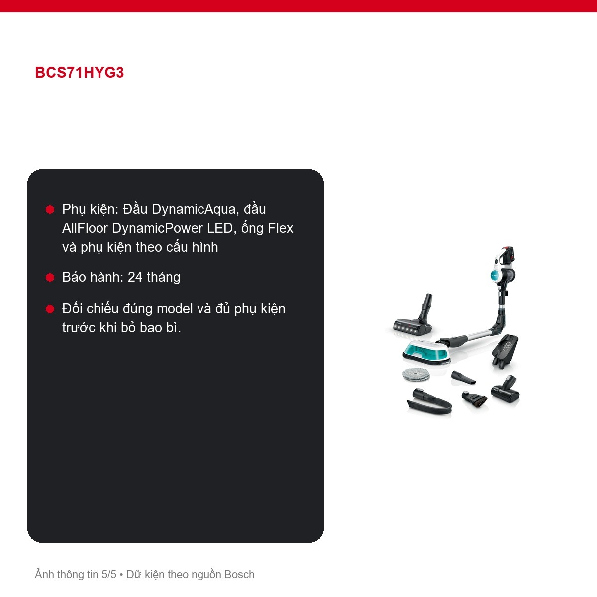 Kiểm tra Bosch BCS71HYG3