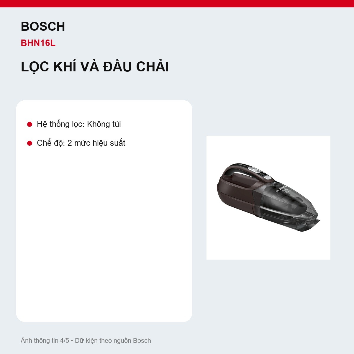 Đầu hút khe Bosch BHN16L
