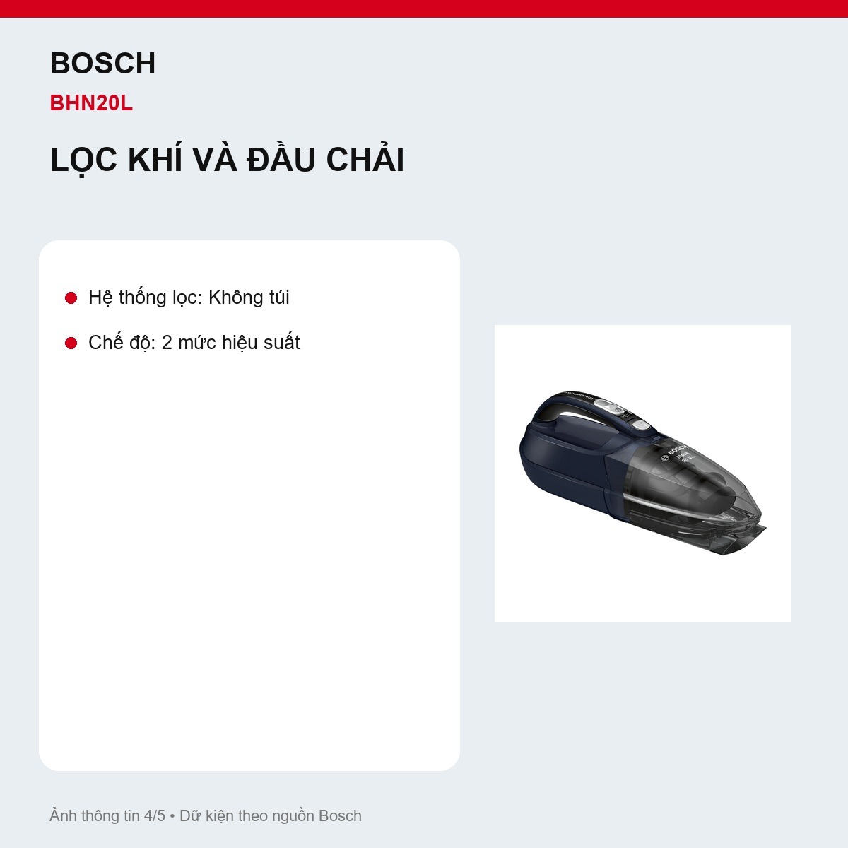 Đầu hút khe Bosch BHN20L