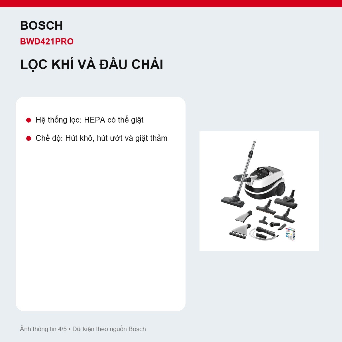 Bình nước Bosch BWD421PRO