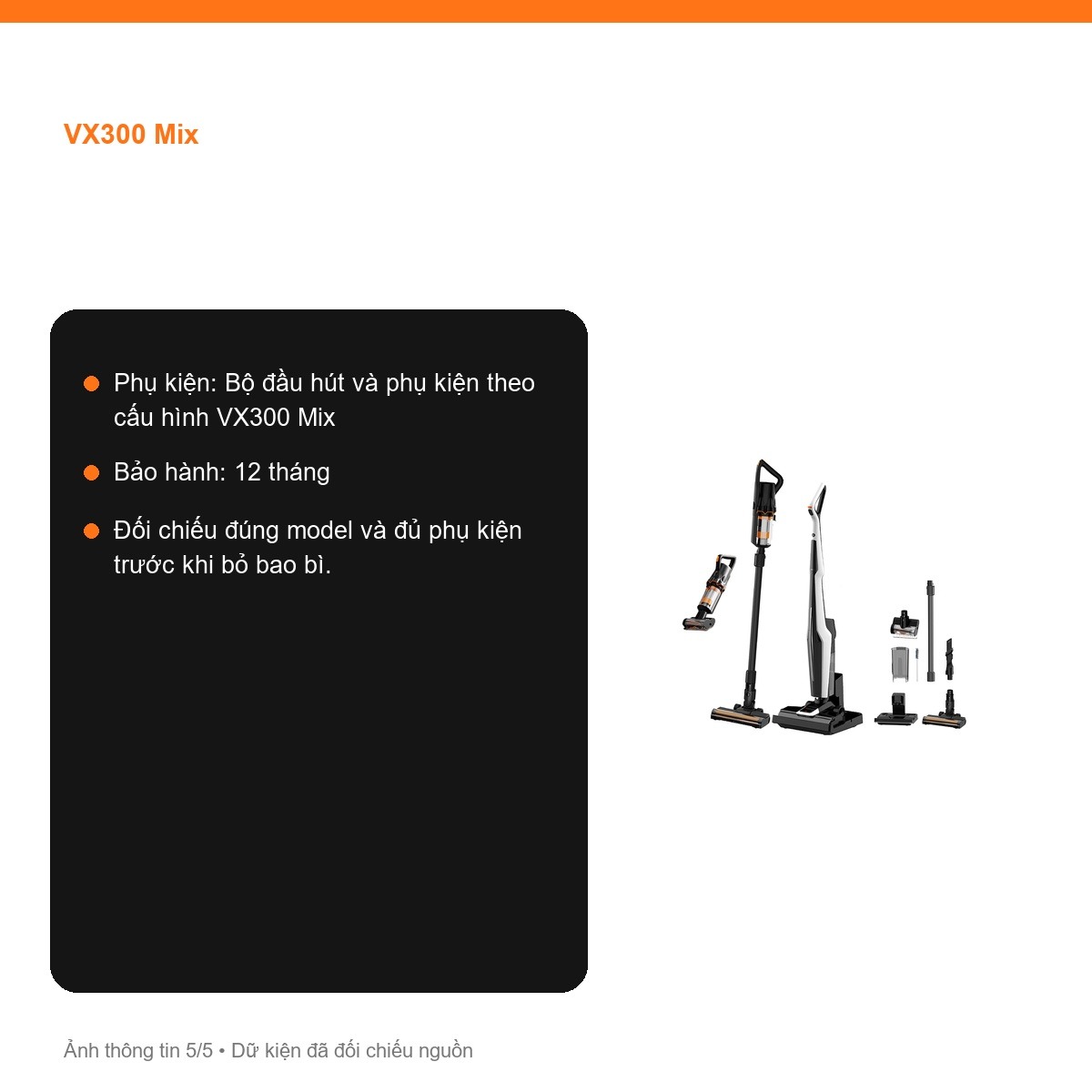 Trạm tự làm sạch Deerma VX300 Mix
