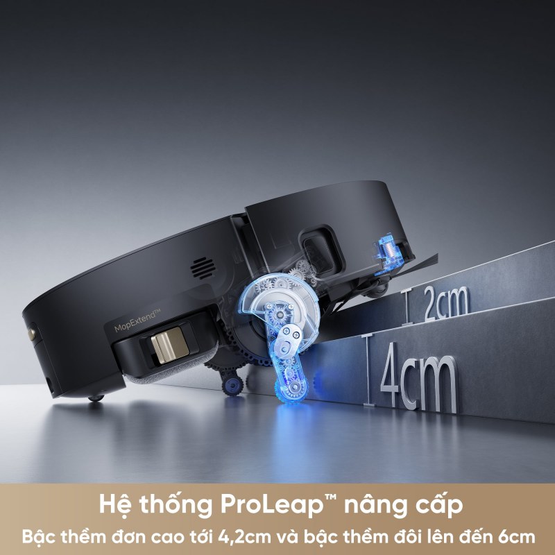 Dreame Aqua10 Pro Track vượt bậc bằng hệ thống ProLeap