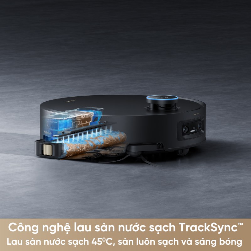 Công nghệ TrackSync dùng nước sạch 45 độ C