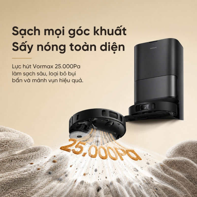 Tính năng 1 của Robot hút bụi Dreame D30 Ultra