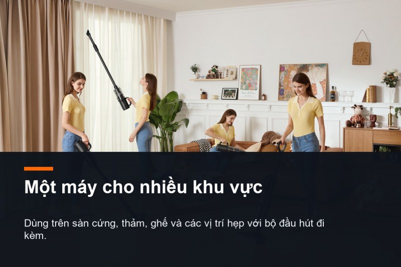 Dreame H12 Dual - Quy trình sau khi sàn đã sạch
