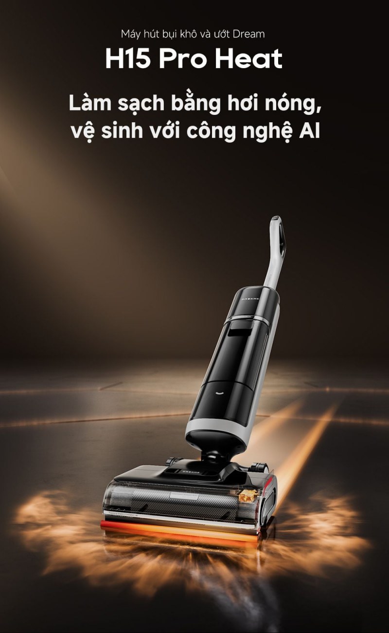 Dreame H15 Pro Heat - Vết dầu quyết định có nên chọn H15 Pro Heat hay không