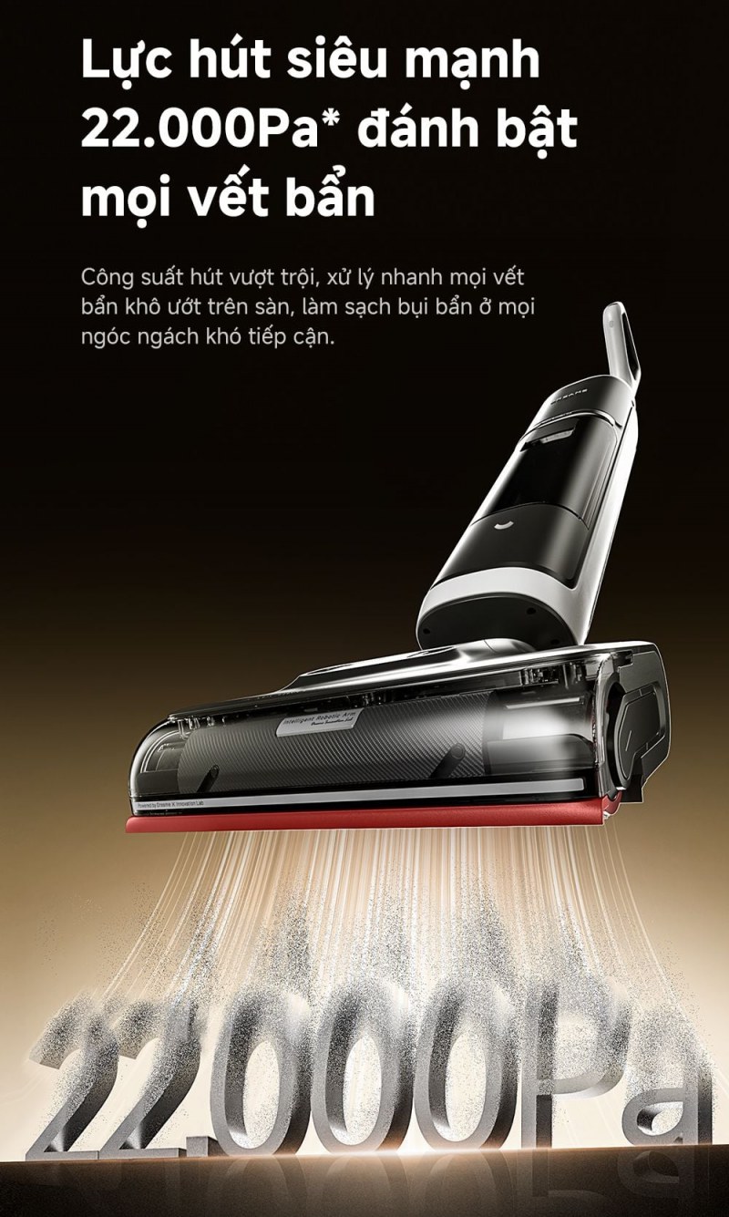 Dreame H15 Pro Heat - Chế độ yên tĩnh 72 phút và nước nóng 20 phút tạo hai phạm vi khác nhau