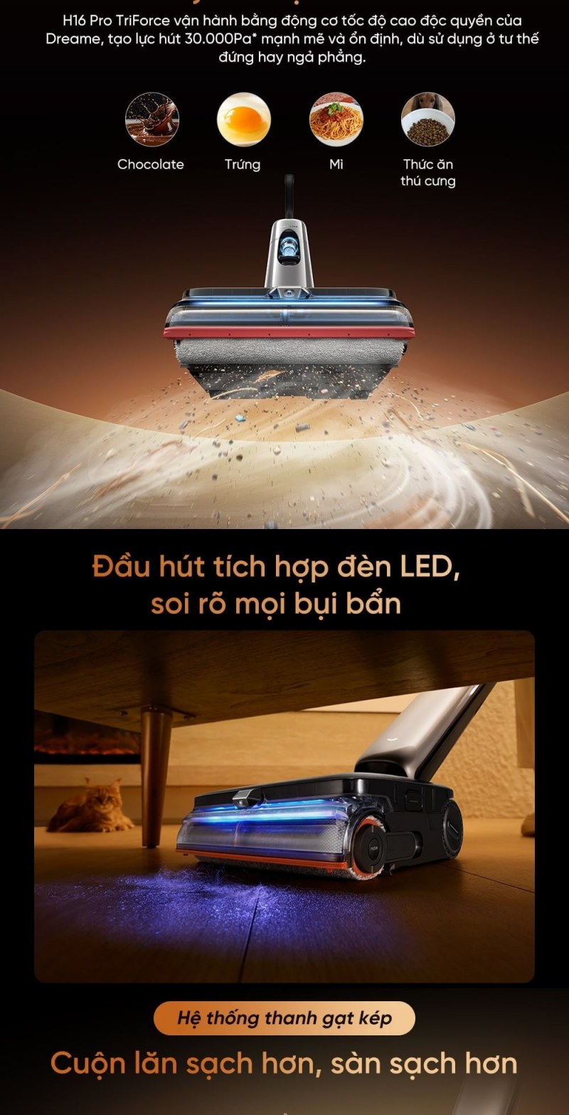 Dreame H16 Steam - Ngả phẳng 180° có lợi nhưng làm thay đổi cách quản lý bình