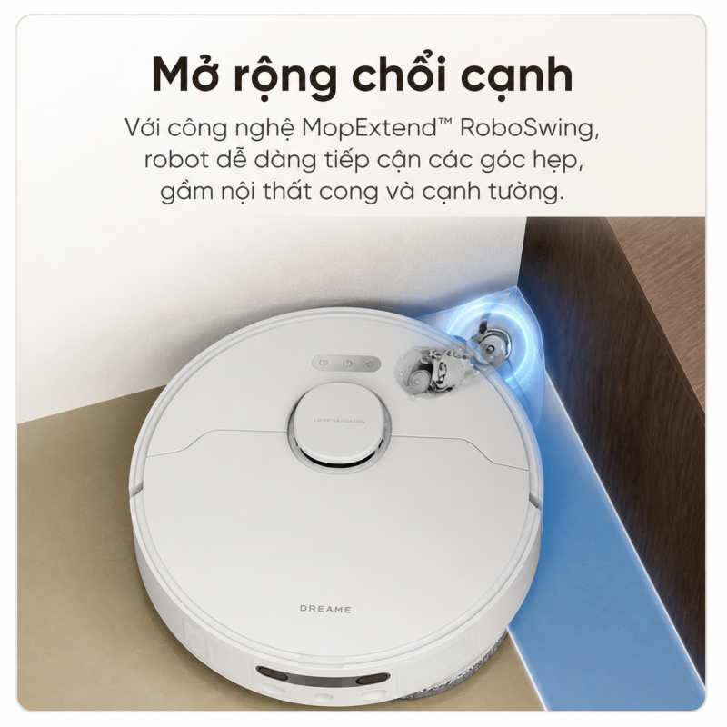 Cơ chế tự làm sạch dock Dreame L10s Ultra Gen 3