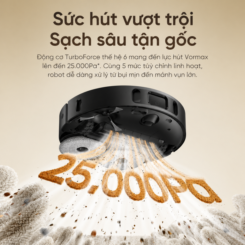 Tính năng 2 của Robot hút bụi Dreame L10s Ultra Heat