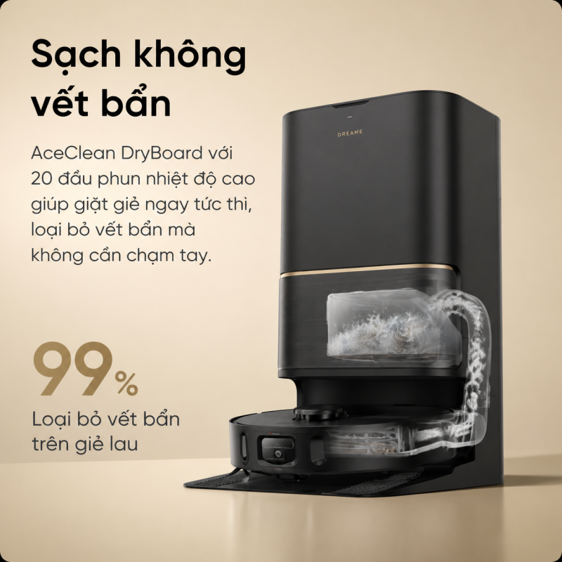 Tính năng 4 của Robot hút bụi Dreame L10s Ultra Heat