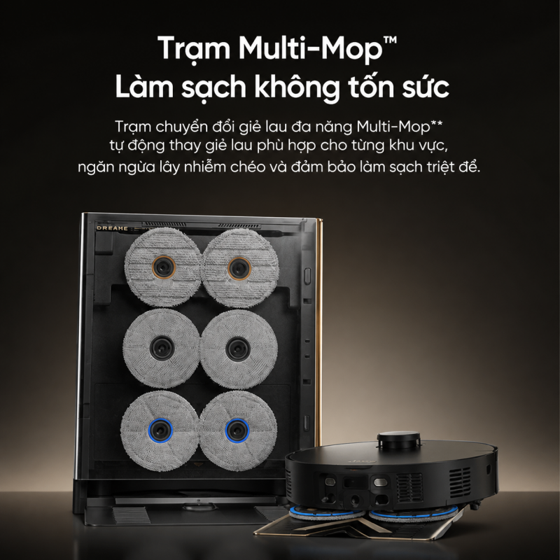 Tính năng 2 của Robot hút bụi Dreame Matrix10 Ultra