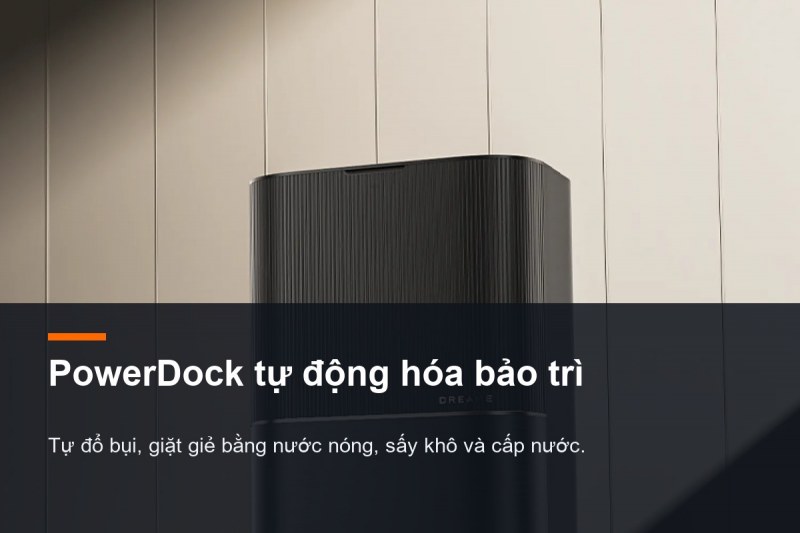 Trạm PowerDock của Dreame X40 Ultra
