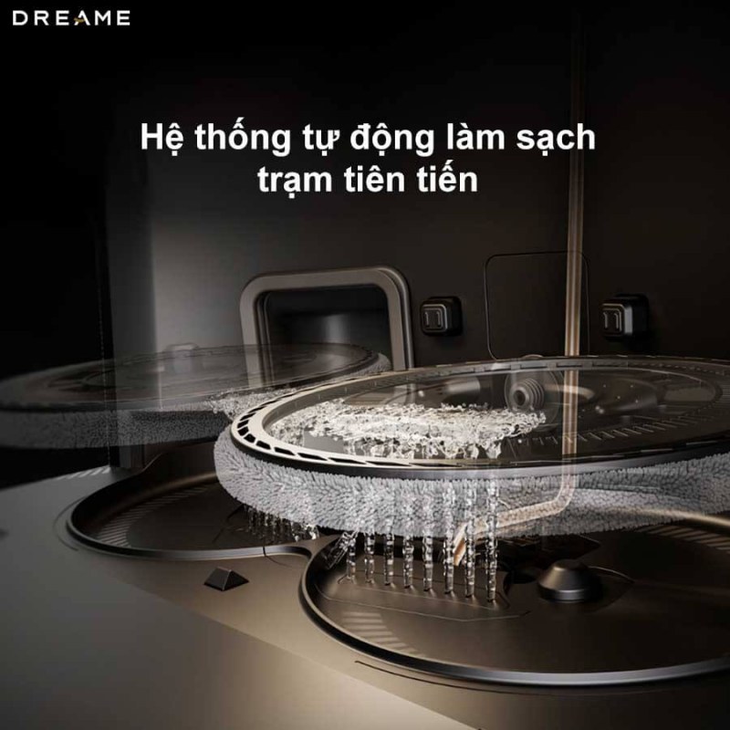 Hệ thống tự làm sạch trạm Dreame X50 Ultra
