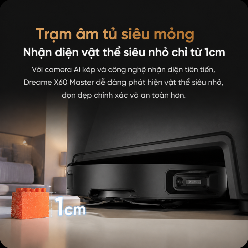 Tính năng 4 của Robot hút bụi Dreame X60 Master
