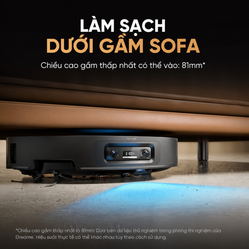 Tính năng 2 của Robot hút bụi Dreame X60 Ultra