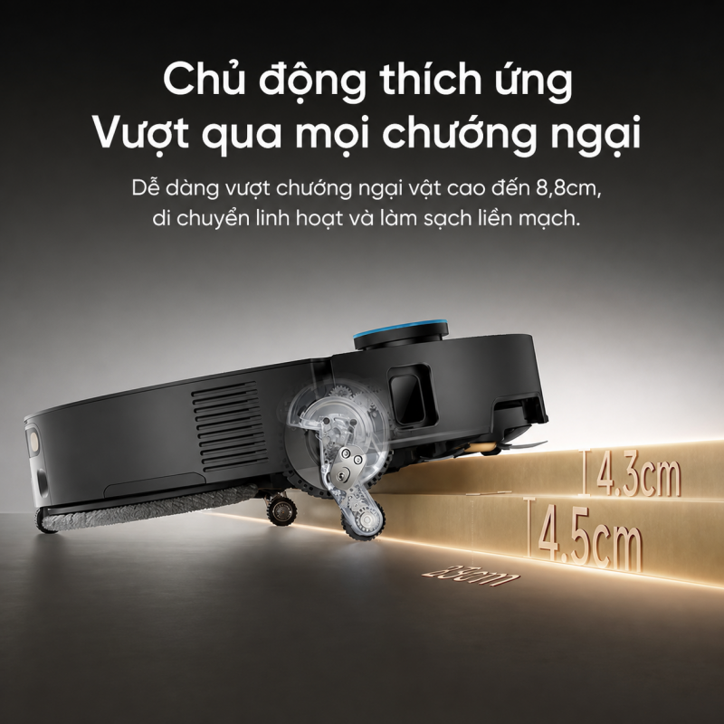 Tính năng 5 của Robot hút bụi Dreame X60 Ultra