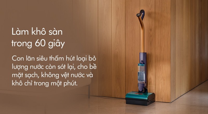Con lăn 84.000 sợi của Dyson Clean+Wash Hygiene WR03