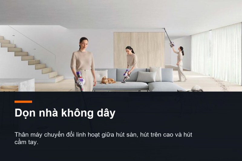 Dyson V8 Absolute - AW là thông số của đường khí, không phải Pa viết khác