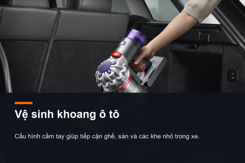Dyson V8 Absolute - Absolute có ý nghĩa ở bộ đầu hút