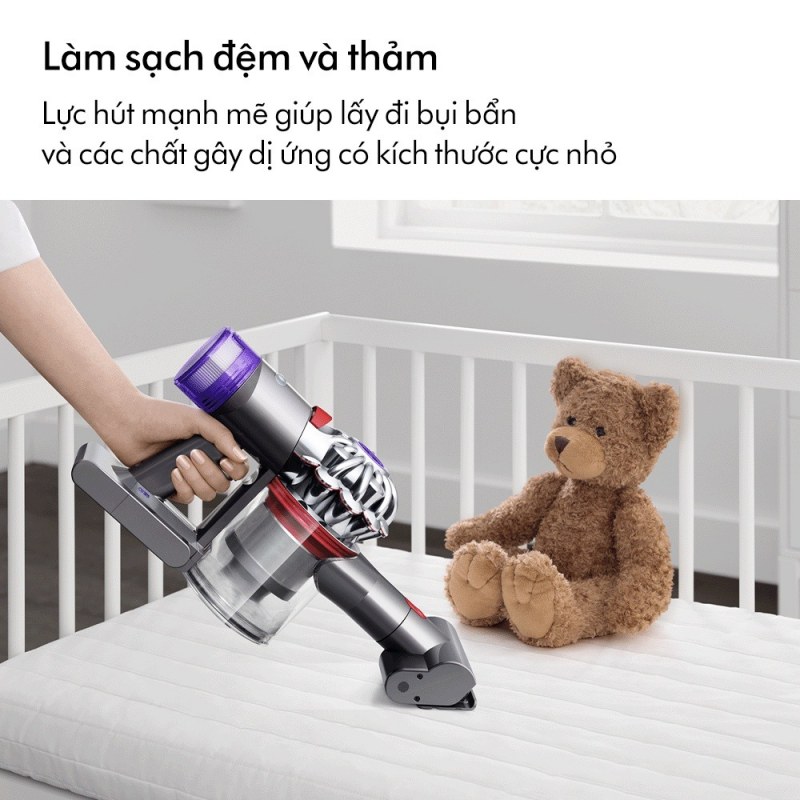Dyson V8 Slim Fluffy chuyển sang dạng cầm tay