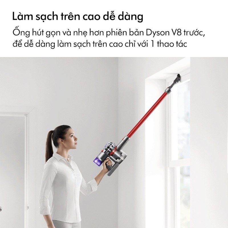 Đầu hút Slim Fluffy của Dyson V8 Slim