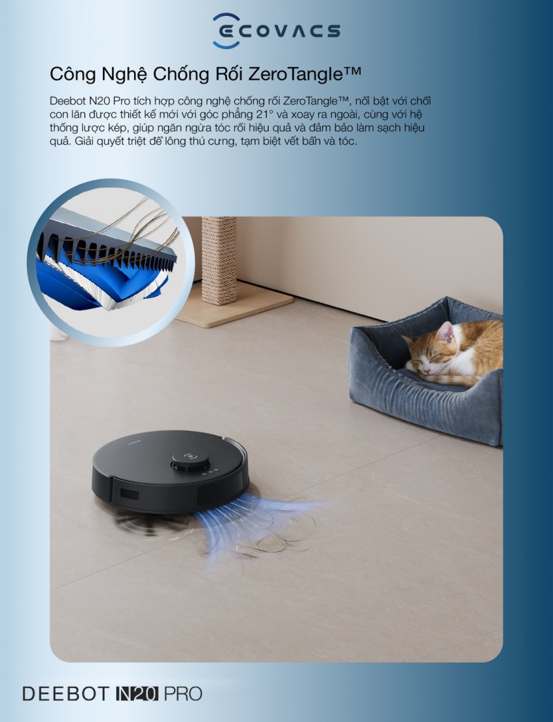 TrueMapping 2.0 lập bản đồ cho DEEBOT N20 PRO