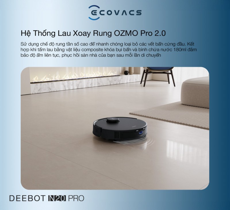 Công nghệ ZeroTangle trên Ecovacs DEEBOT N20 PRO