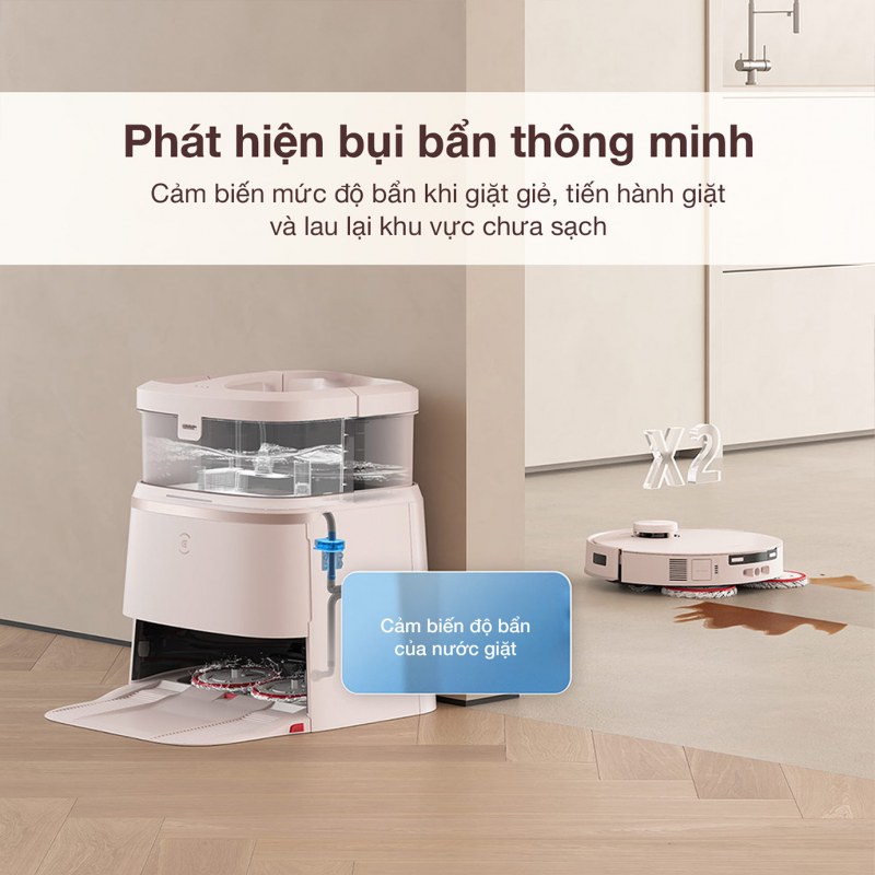 Điều khiển DEEBOT T30 Pro OMNI bằng ECOVACS HOME