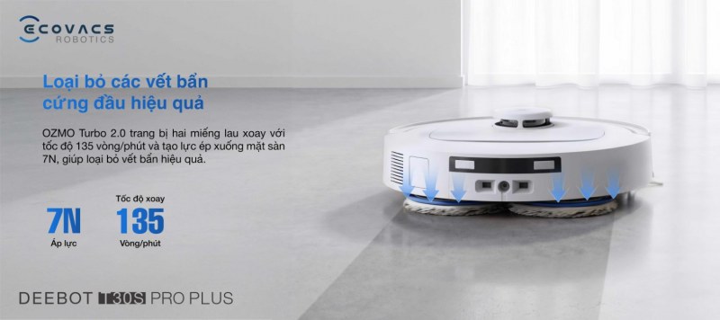 TrueMapping 2.0 lập tuyến cho DEEBOT T30S Pro Plus