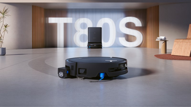 Robot hút bụi Ecovacs DEEBOT T80S OMNI và trạm OMNI