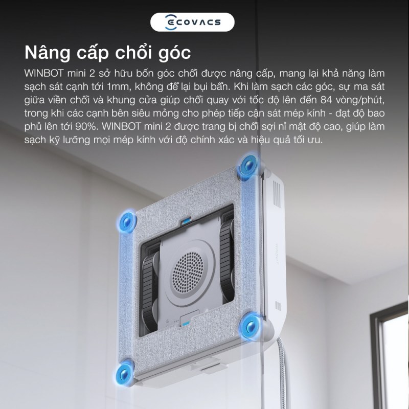 Chổi góc nâng cấp của ECOVACS WINBOT mini 2