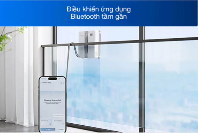 Điều khiển ECOVACS WINBOT MINI bằng ứng dụng