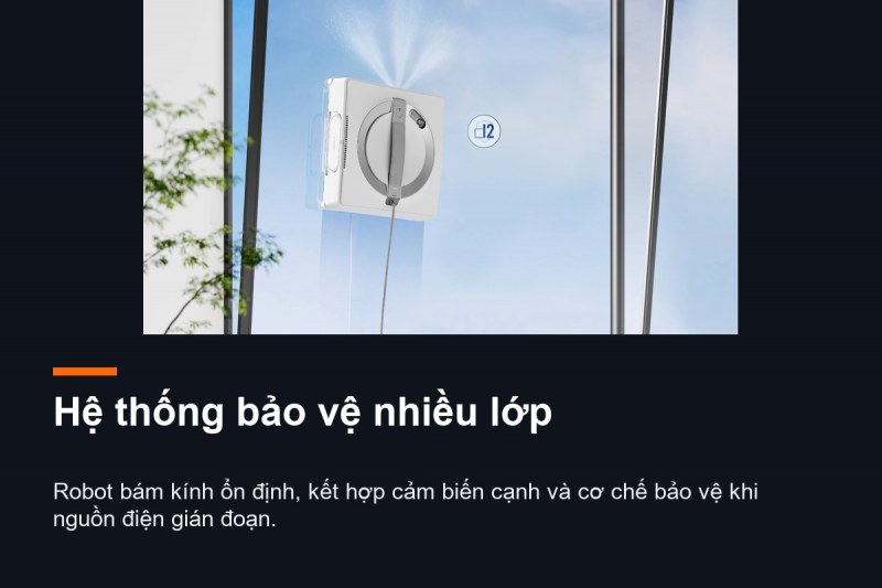 Hệ thống bảo vệ nhiều lớp của WINBOT W2 PRO OMNI
