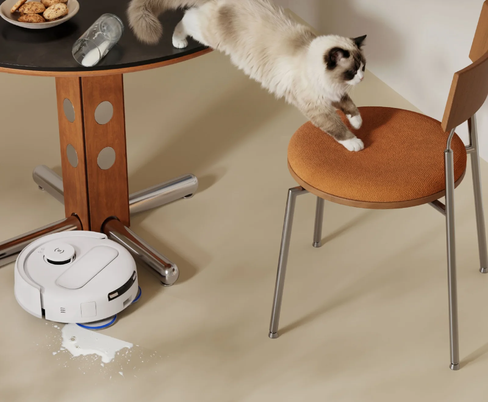 Robot hút bụi Ecovacs DEEBOT mini 2 - hình minh họa 2