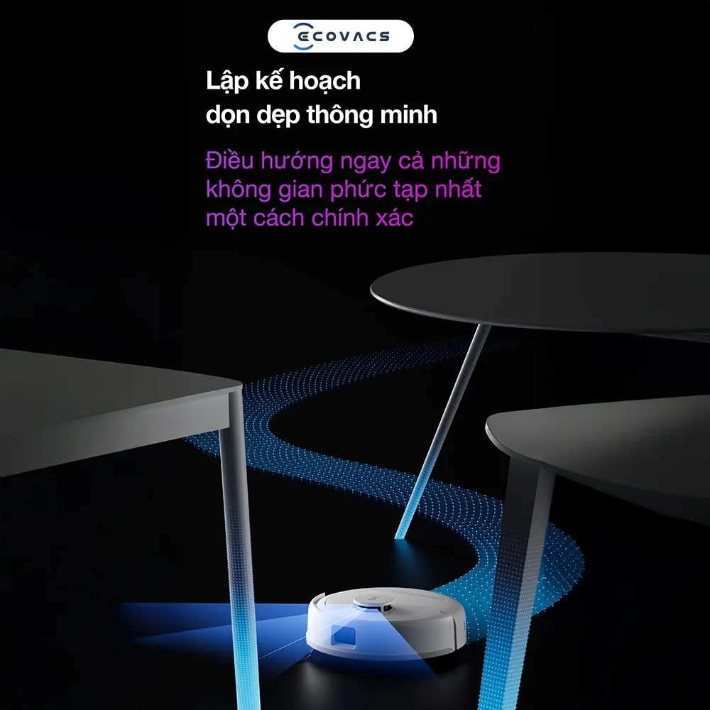Hai đĩa lau OZMO Turbo 2.0 trên DEEBOT mini