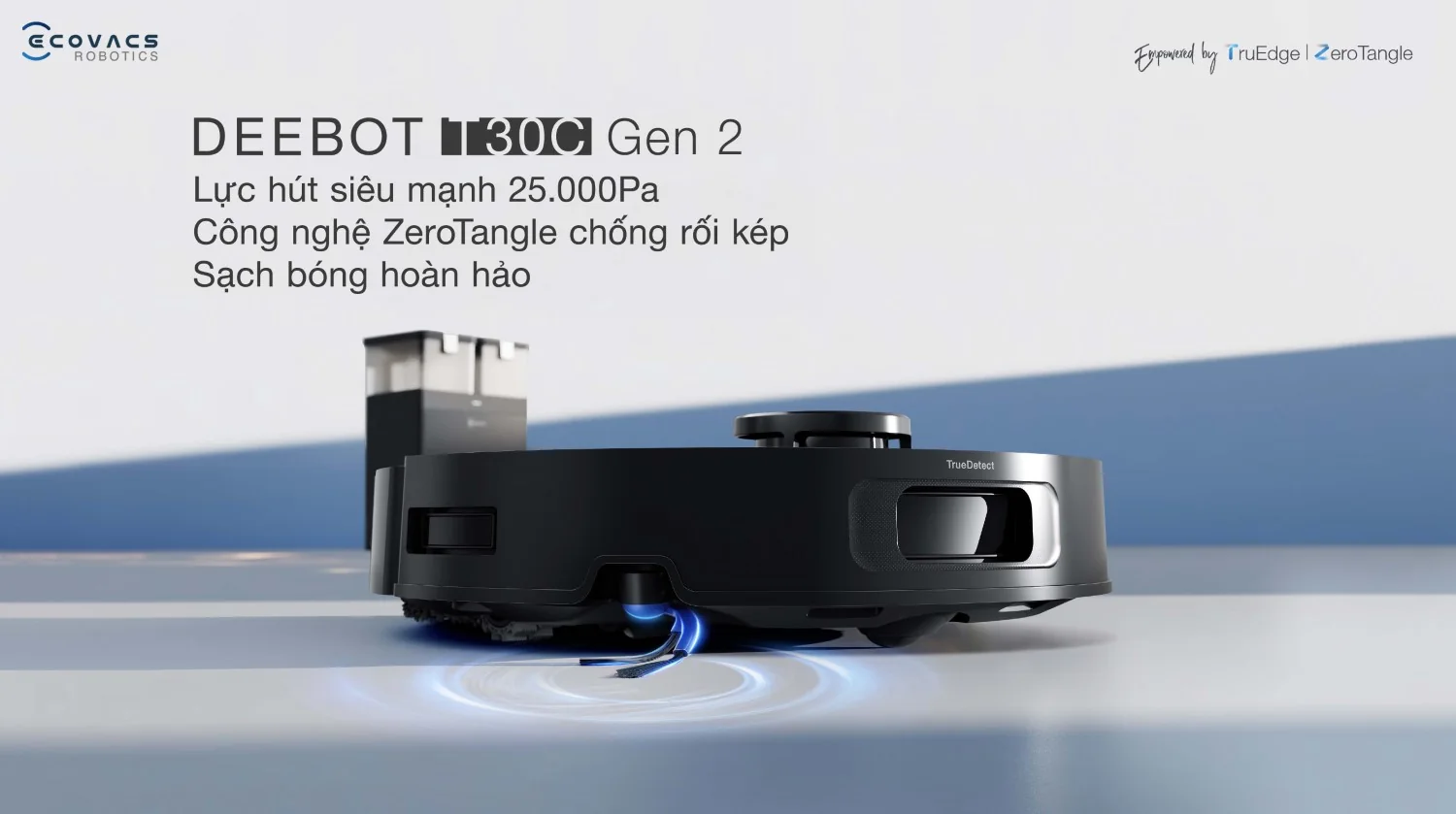 Robot hút bụi Ecovacs DEEBOT T30C Gen 2 - hình minh họa 1