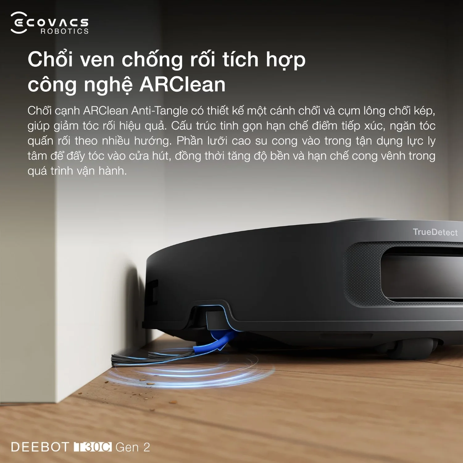 Robot hút bụi Ecovacs DEEBOT T30C Gen 2 - hình minh họa 4