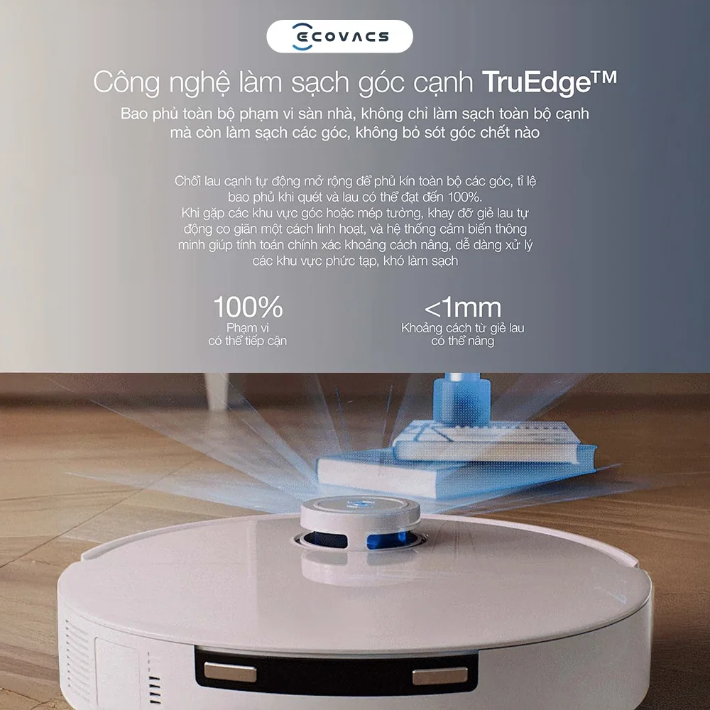 Robot hút bụi Ecovacs DEEBOT T30e Pro OMNI - hình minh họa 6