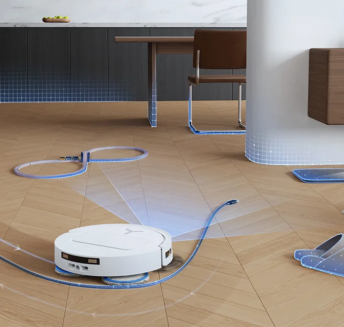 Robot hút bụi Ecovacs DEEBOT T50 Pro OMNI Gen2 - hình minh họa 4