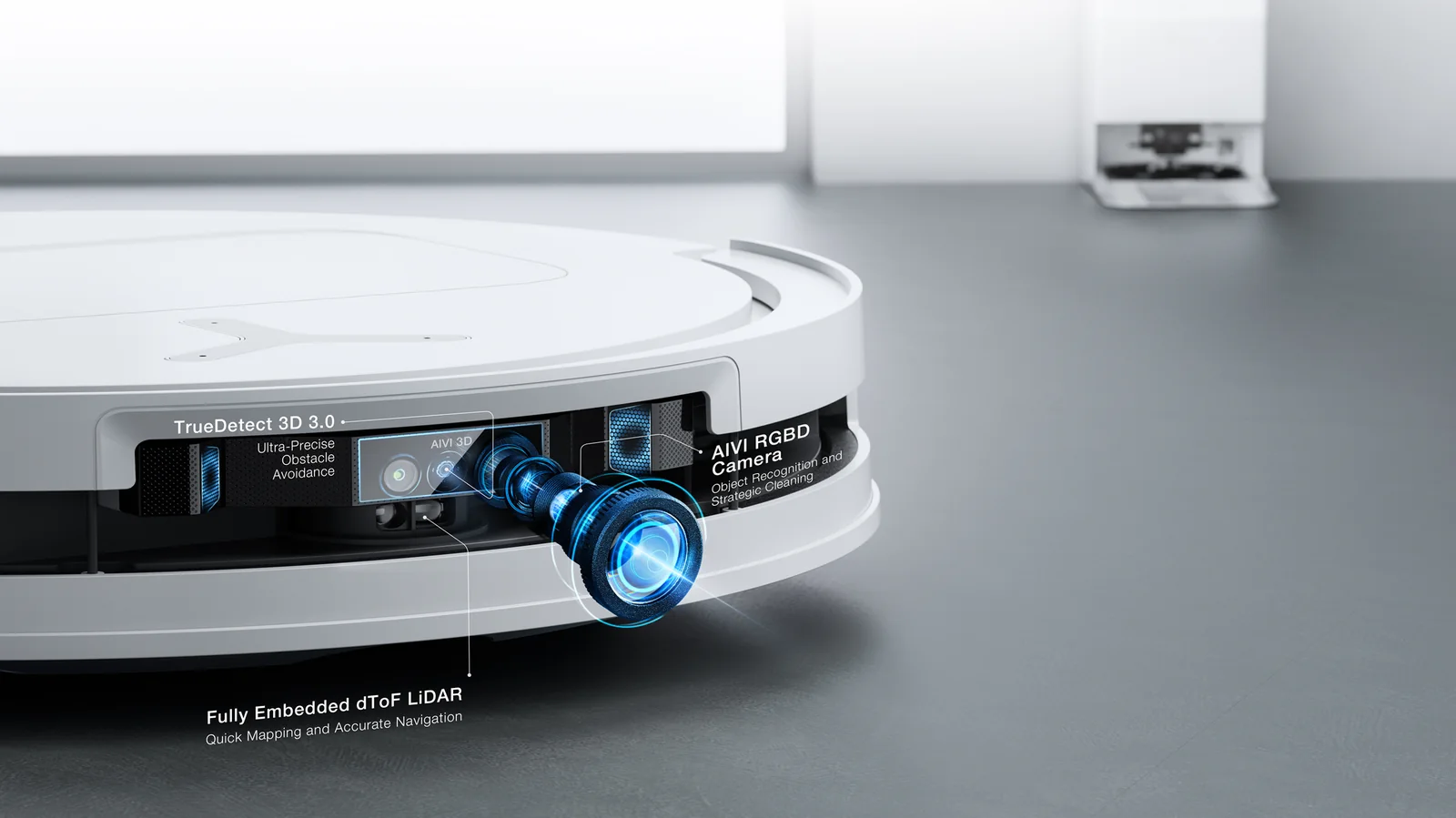 Robot hút bụi Ecovacs DEEBOT T50 Pro OMNI Gen2 - hình minh họa 10