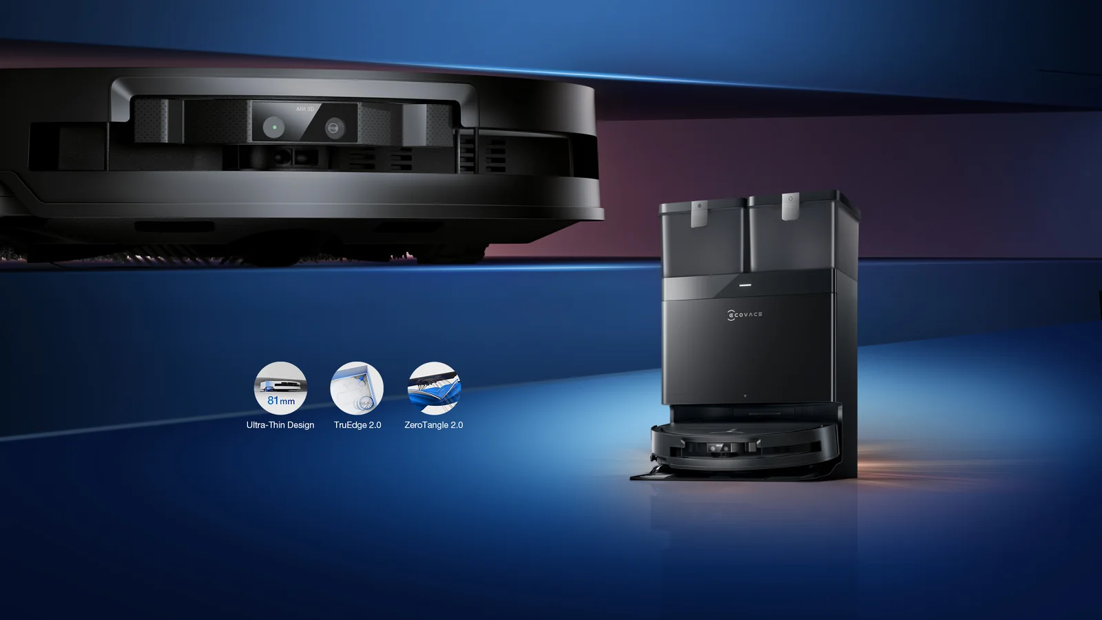 Robot hút bụi Ecovacs DEEBOT T50 Pro OMNI - hình minh họa 1
